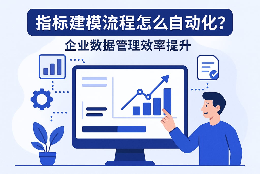 指标建模流程怎么自动化？企业数据管理效率提升