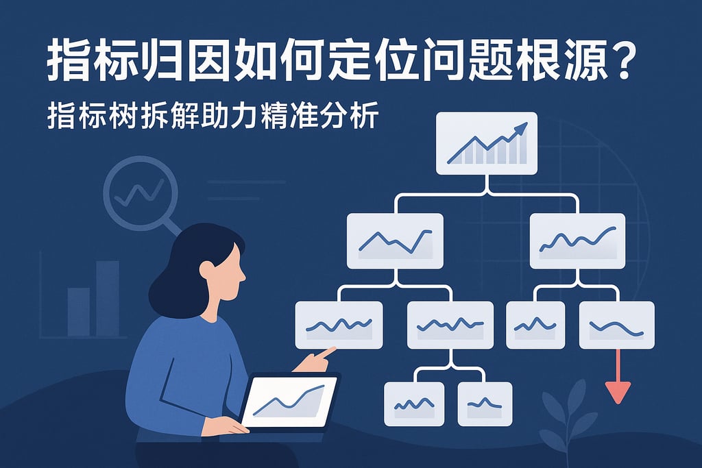 指标归因如何定位问题根源？指标树拆解助力精准分析