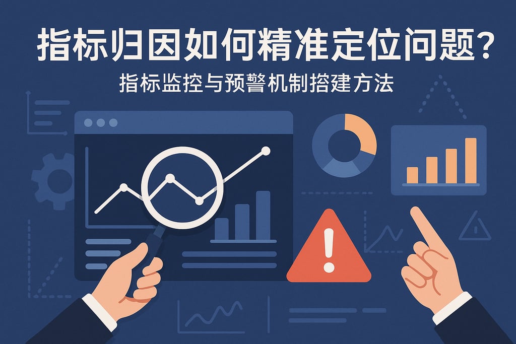 指标归因如何精准定位问题？指标监控与预警机制搭建方法