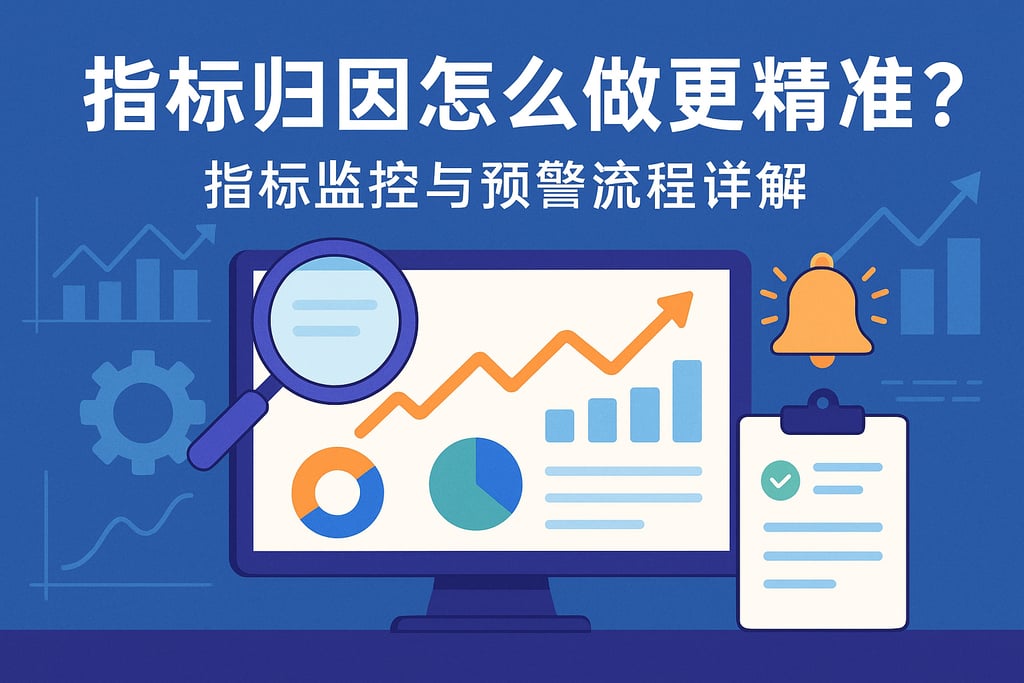 指标归因怎么做更精准？指标监控与预警流程详解