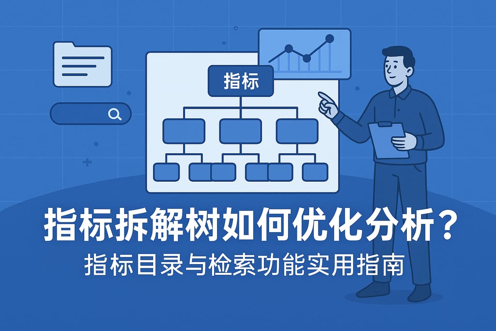 指标拆解树如何优化分析？指标目录与检索功能实用指南