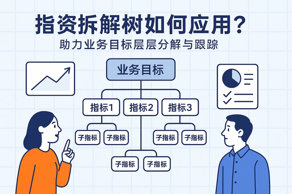 指标拆解树如何应用？助力业务目标层层分解与跟踪