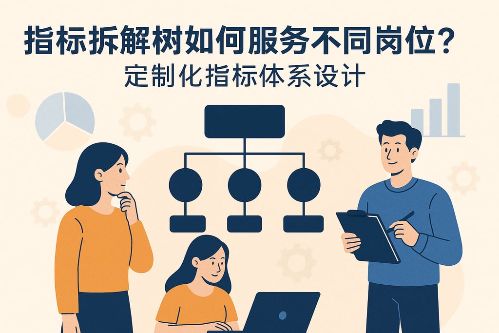 指标拆解树如何服务不同岗位？定制化指标体系设计