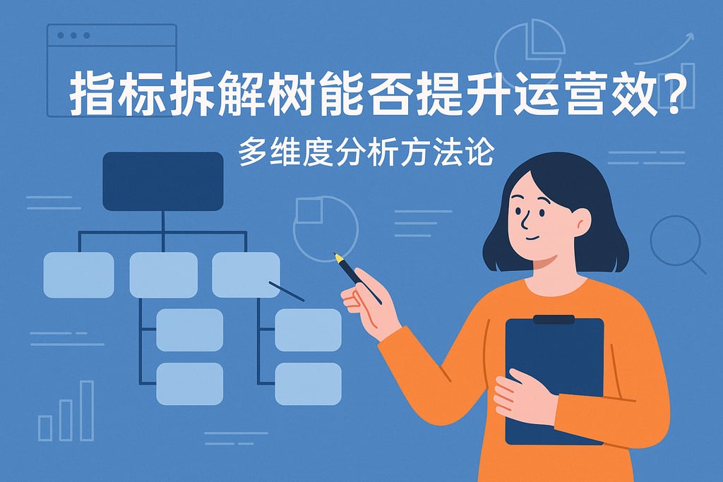 指标拆解树能否提升运营效率？多维度分析方法论