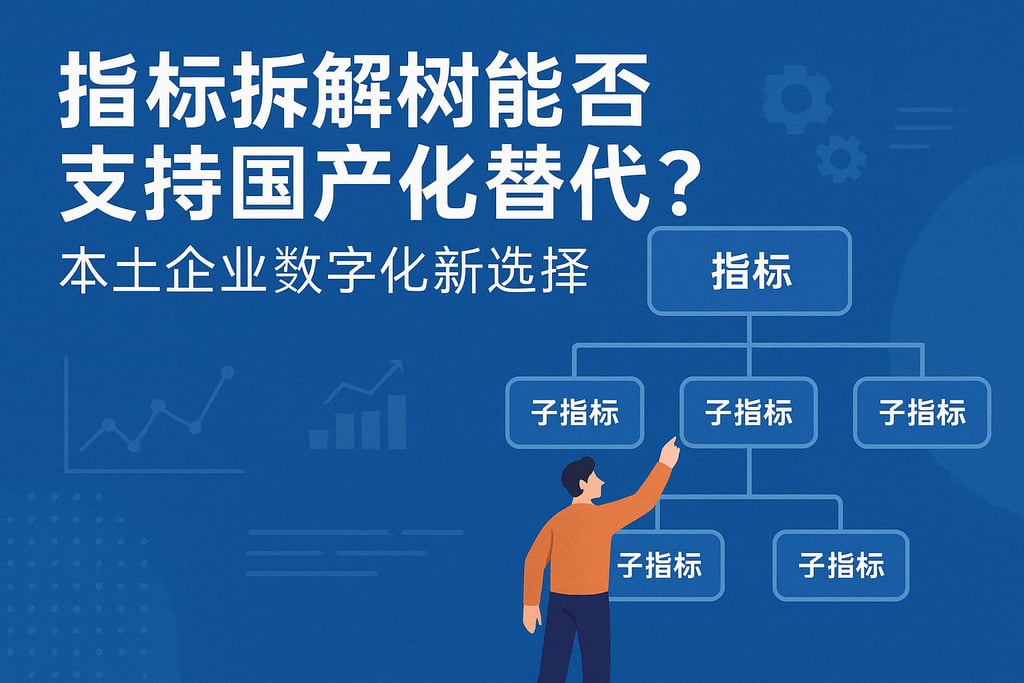 指标拆解树能否支持国产化替代？本土企业数字化新选择