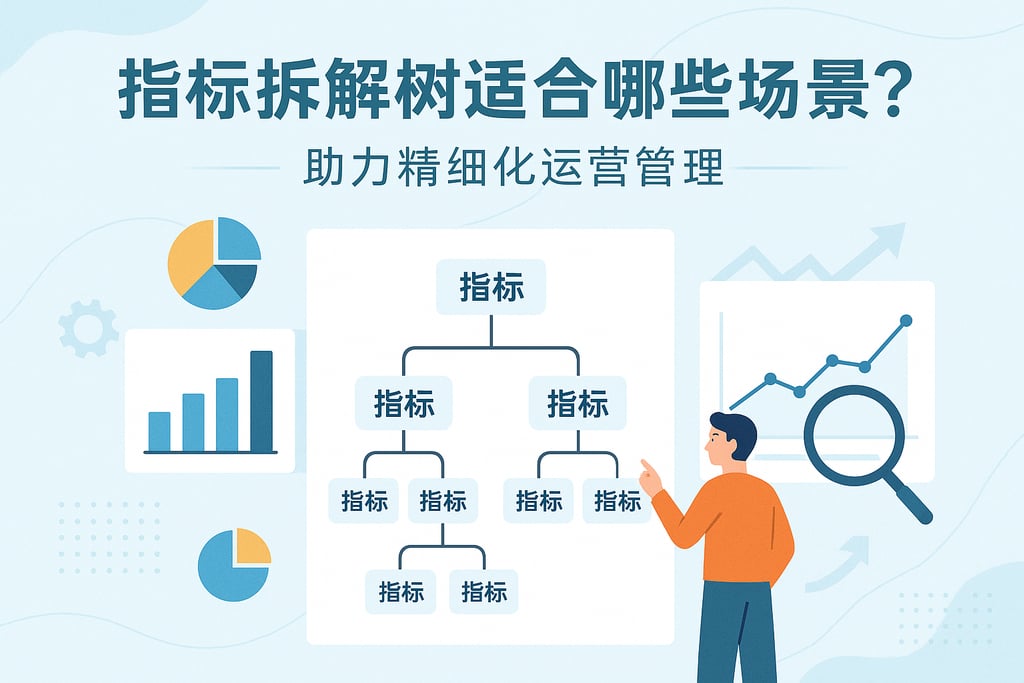 指标拆解树适合哪些场景？助力精细化运营管理