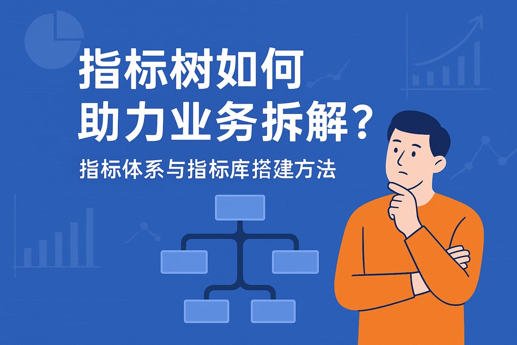 指标树如何助力业务拆解？指标体系与指标库搭建方法