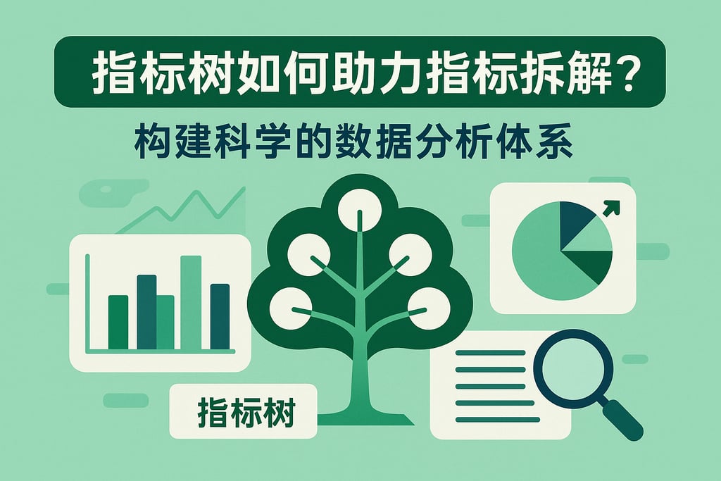 指标树如何助力指标拆解？构建科学的数据分析体系