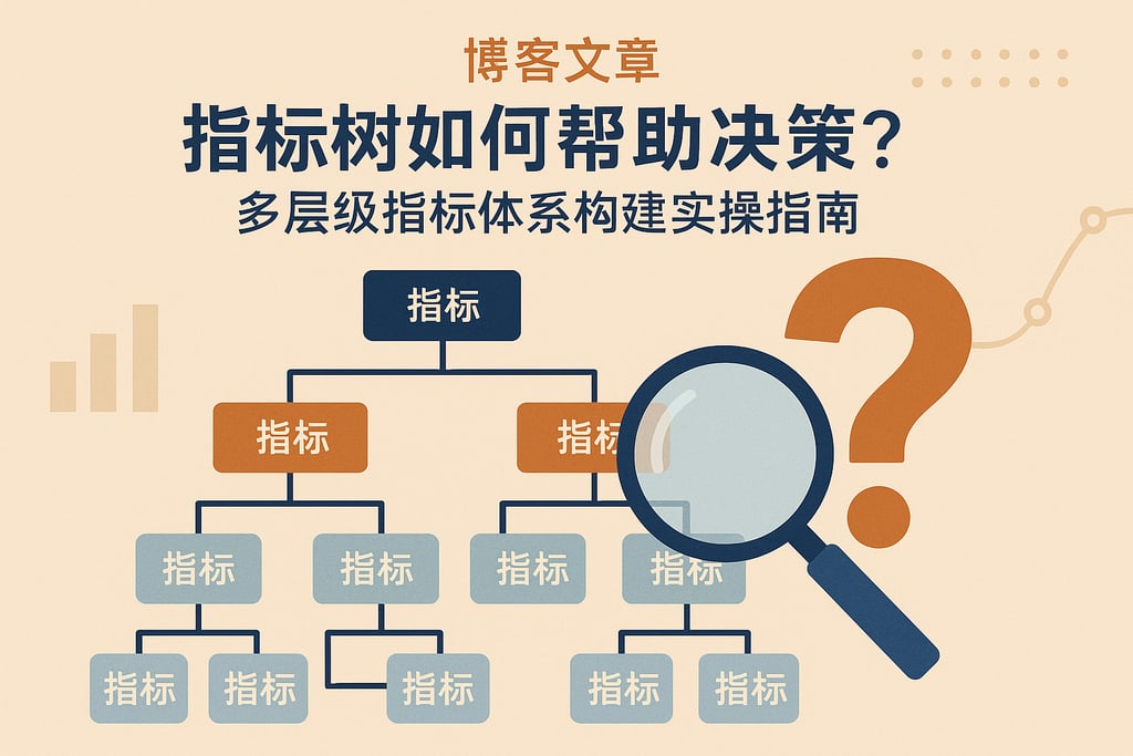 指标树如何帮助决策？多层级指标体系构建实操指南