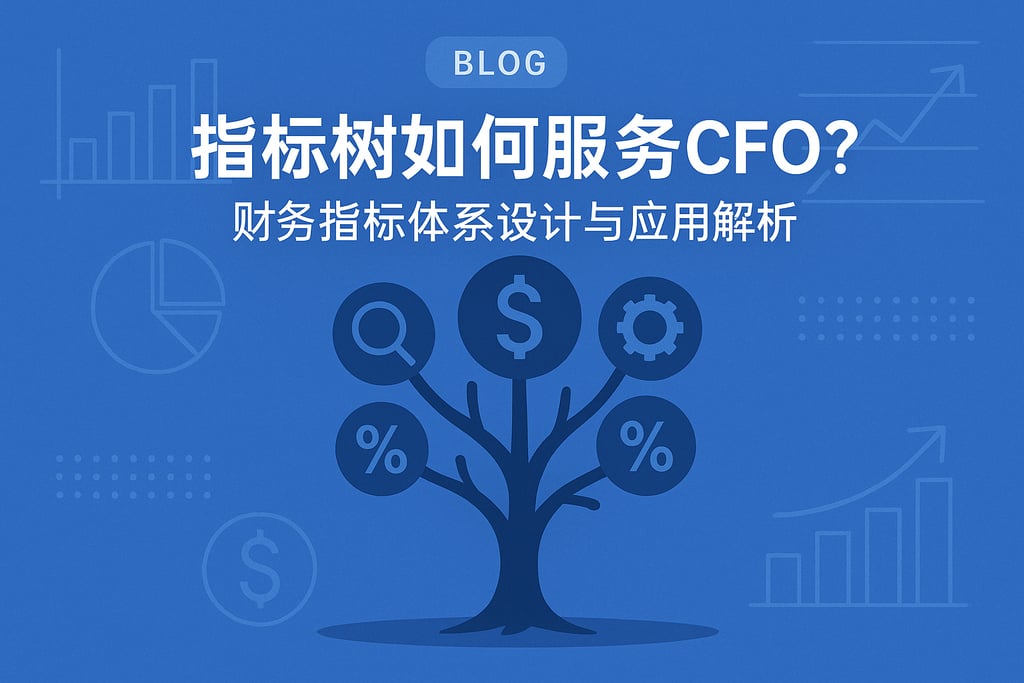 指标树如何服务CFO？财务指标体系设计与应用解析