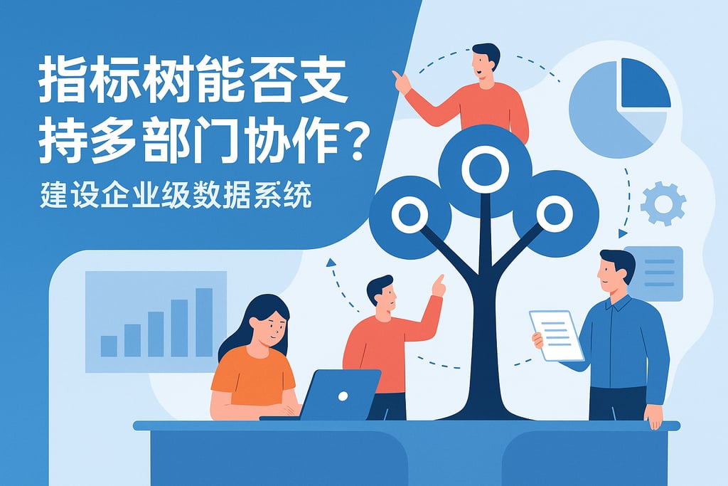 指标树能否支持多部门协作？构建企业级数据体系