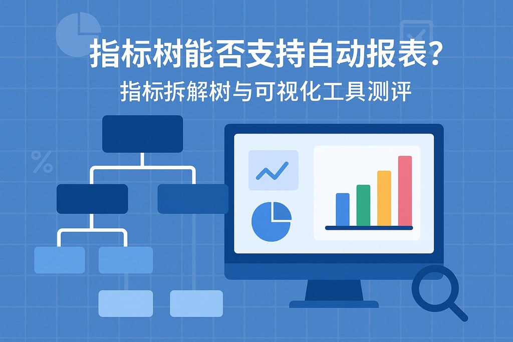指标树能否支持自动报表？指标拆解树与可视化工具测评