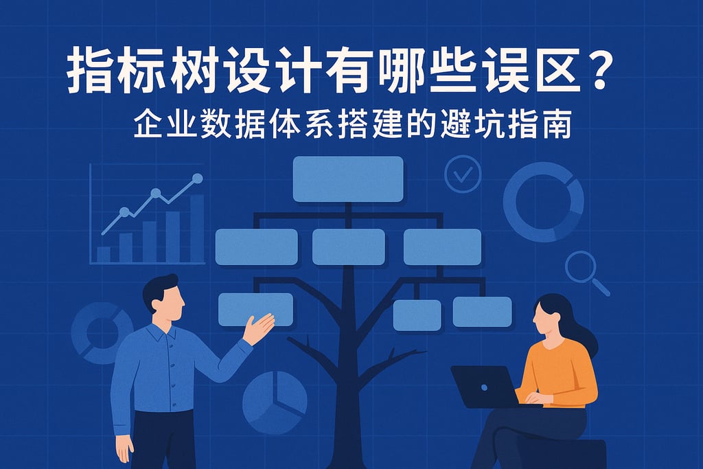 指标树设计有哪些误区？企业数据体系搭建的避坑指南