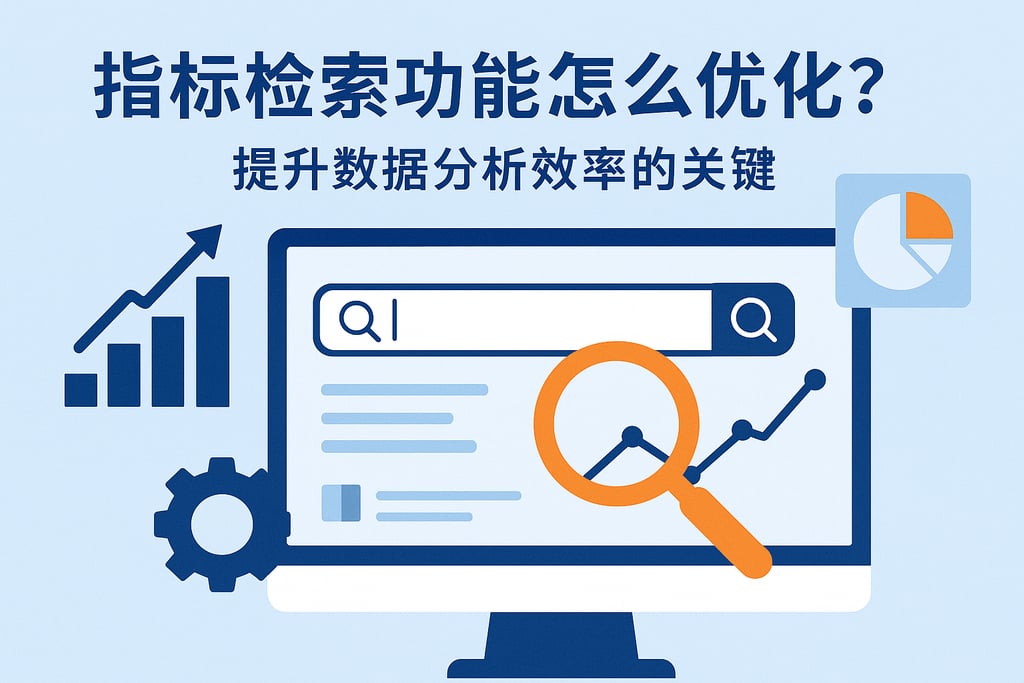 指标检索功能怎么优化？提升数据分析效率的关键