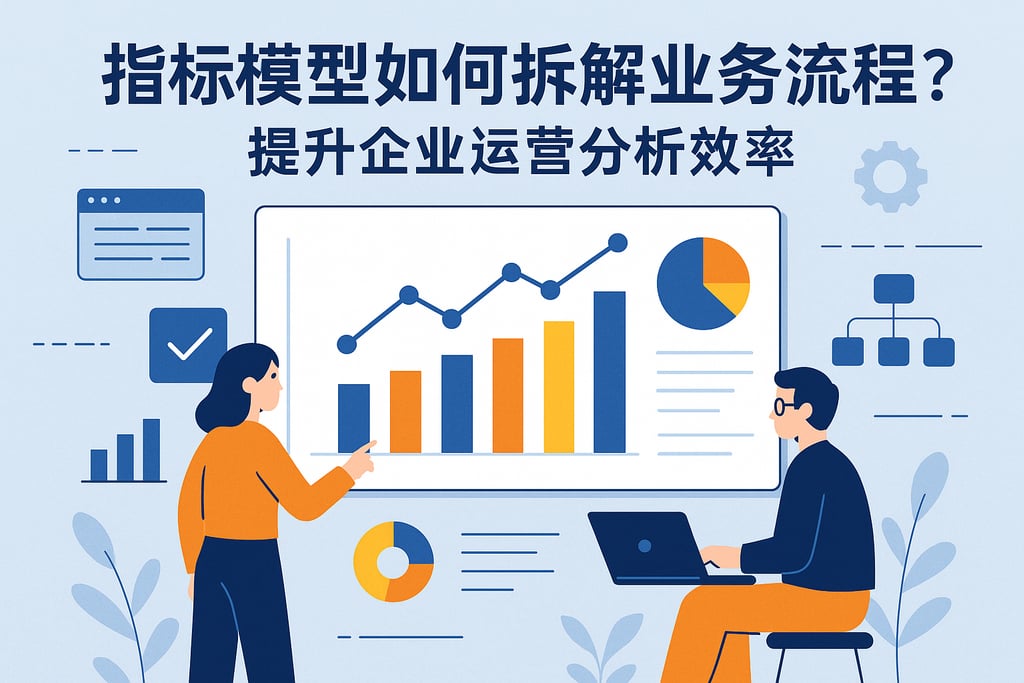 指标模型如何拆解业务流程？提升企业运营分析效率