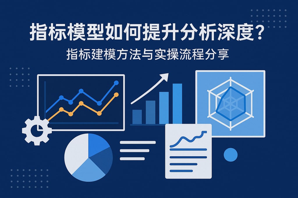 指标模型如何提升分析深度？指标建模方法与实操流程分享