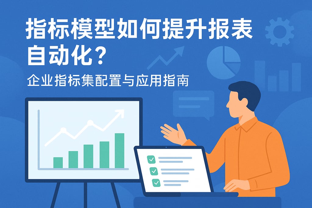 指标模型如何提升报表自动化？企业指标集配置与应用指南