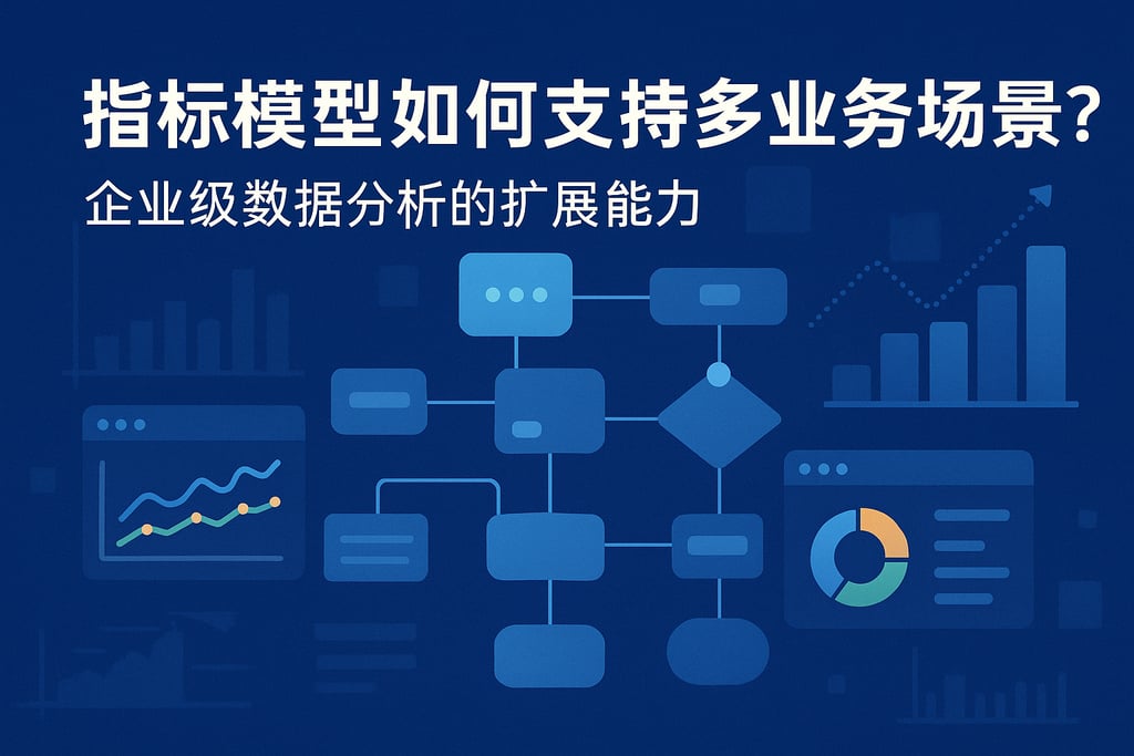 指标模型如何支持多业务场景？企业级数据分析的扩展能力