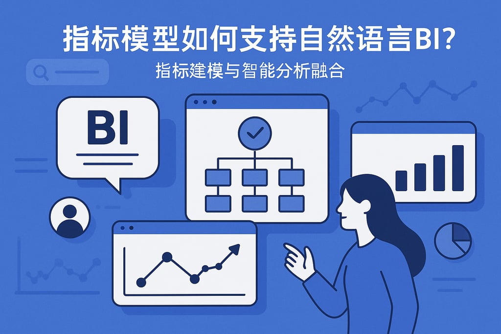 指标模型如何支持自然语言BI？指标建模与智能分析融合