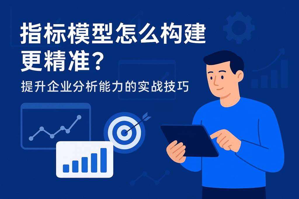 指标模型怎么构建更精准？提升企业分析能力的实战技巧