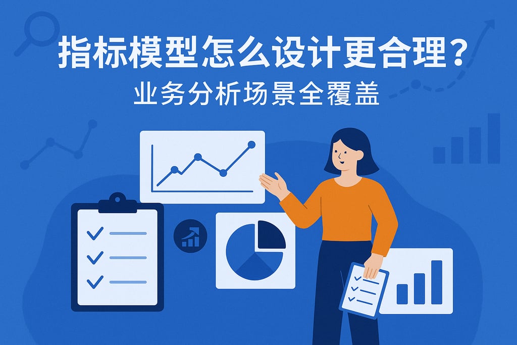 指标模型怎么设计更合理？业务分析场景全覆盖