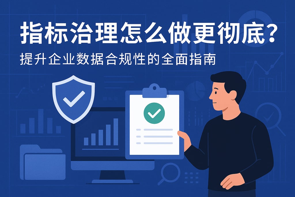 指标治理怎么做更彻底？提升企业数据合规性的全面指南