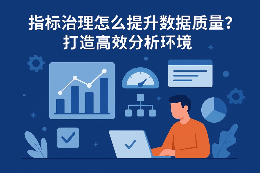 指标治理怎么提升数据质量？打造高效分析环境