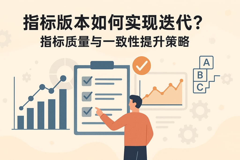 指标版本如何实现迭代？指标质量与一致性提升策略