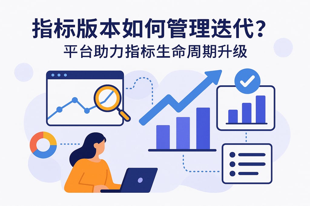 指标版本如何管理迭代？平台助力指标生命周期升级