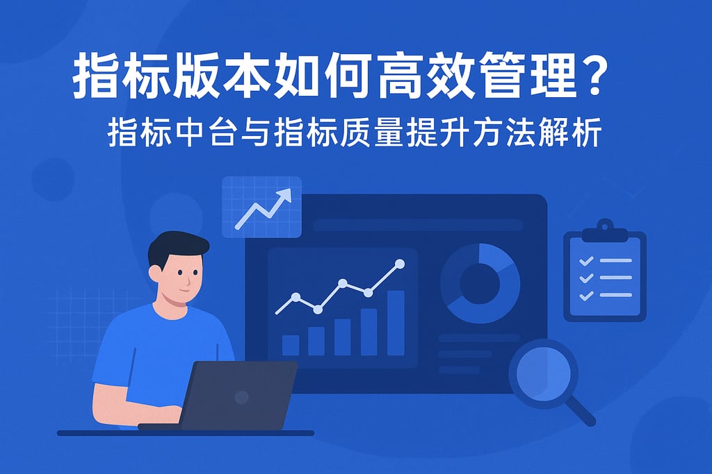 指标版本如何高效管理？指标中台与指标质量提升方法解析