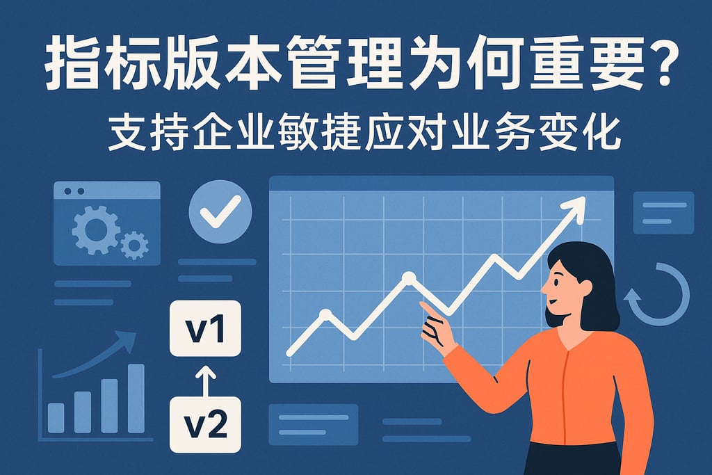 指标版本管理为何重要？支持企业敏捷应对业务变化