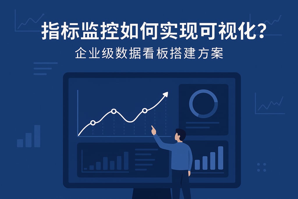 指标监控如何实现可视化？企业级数据看板搭建方案