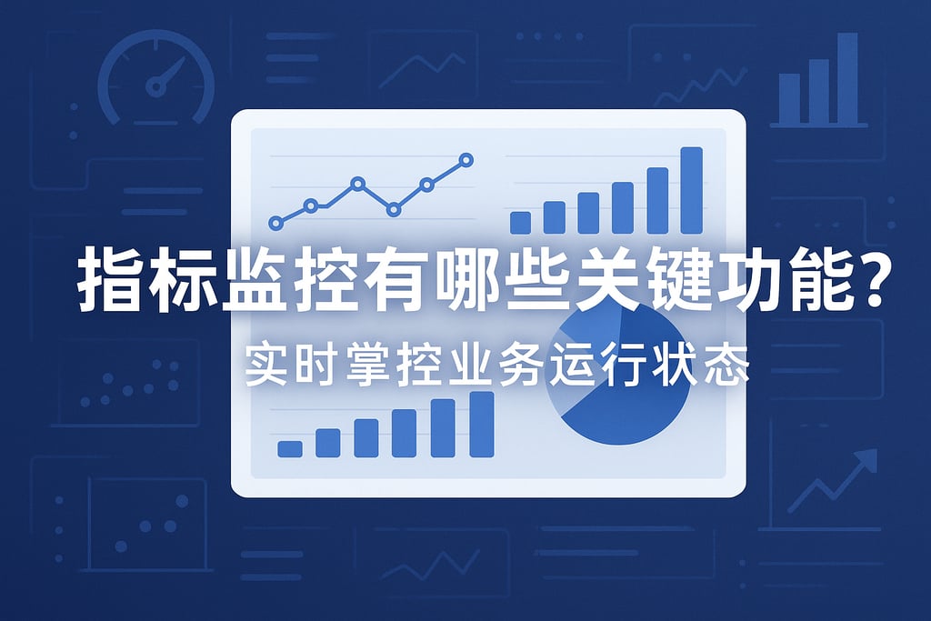 指标监控有哪些关键功能？实时掌控业务运行状态