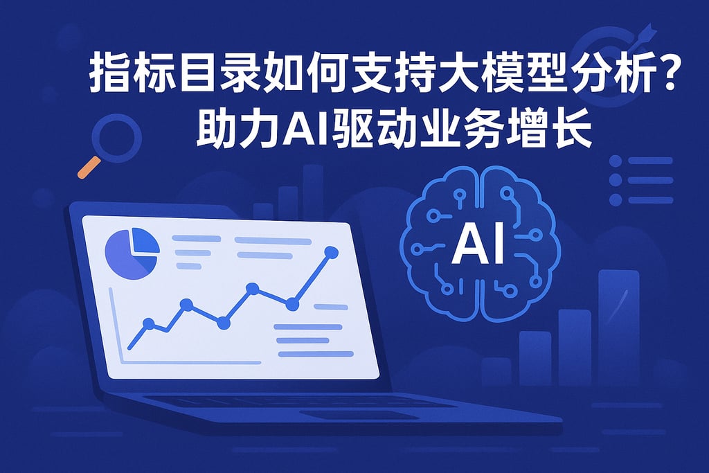 指标目录如何支持大模型分析？助力AI驱动业务增长