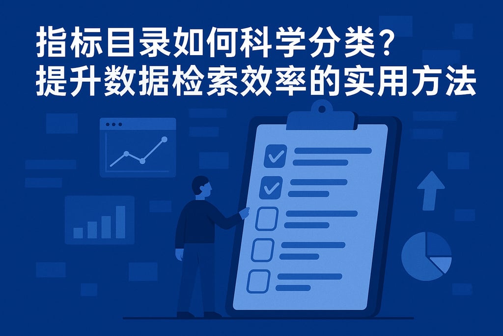 指标目录如何科学分类？提升数据检索效率的实用方法