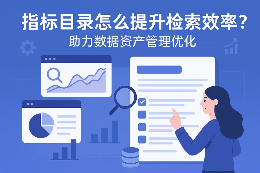 指标目录怎么提升检索效率？助力数据资产管理优化