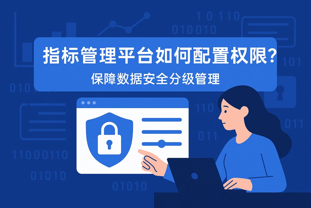 指标管理平台如何配置权限？保障数据安全分级管理