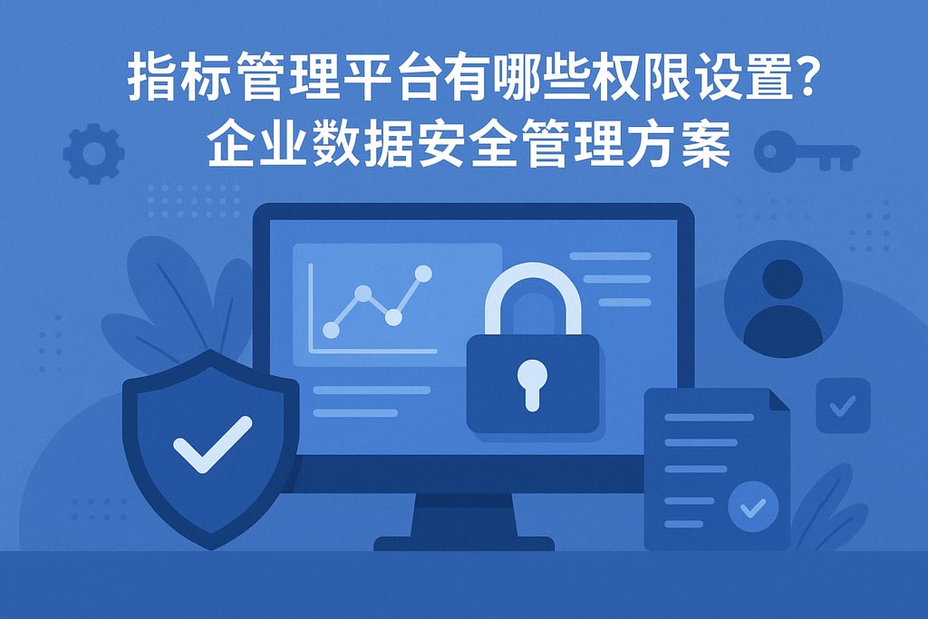 指标管理平台有哪些权限设置？企业数据安全管理方案