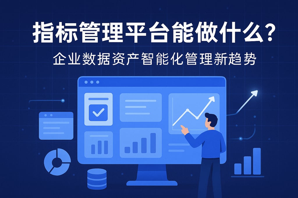 指标管理平台能做什么？企业数据资产智能化管理新趋势