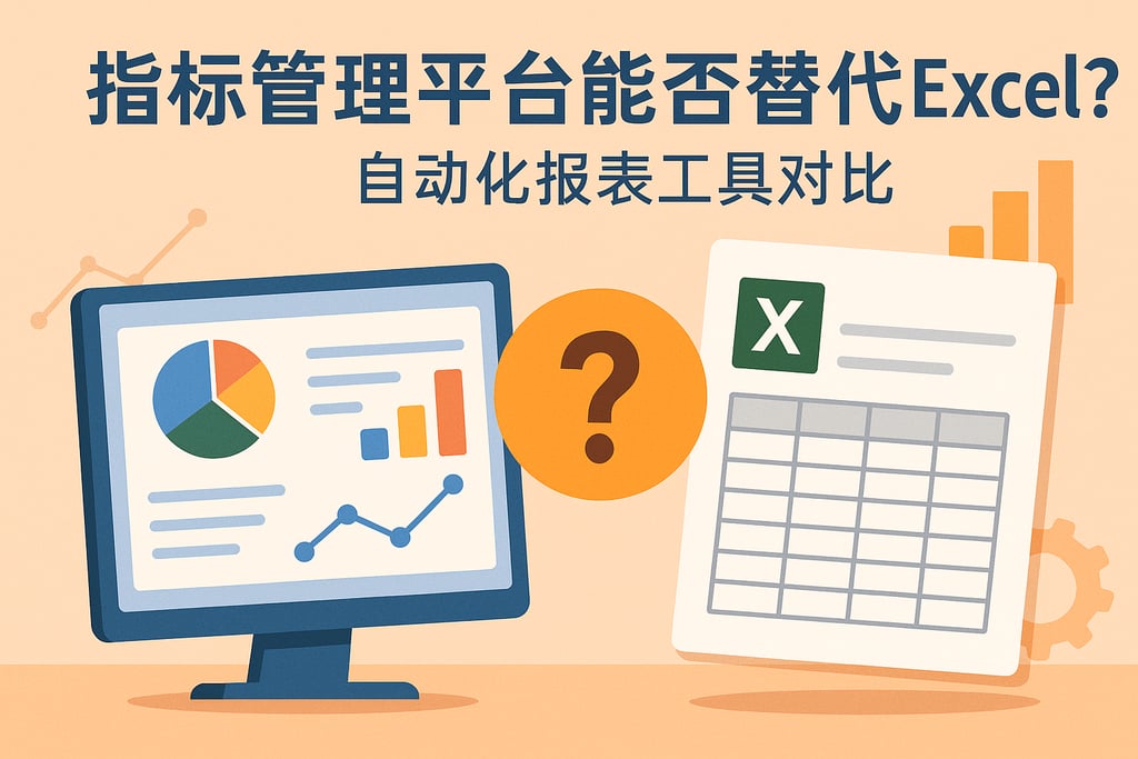 指标管理平台能否替代Excel？自动化报表工具对比