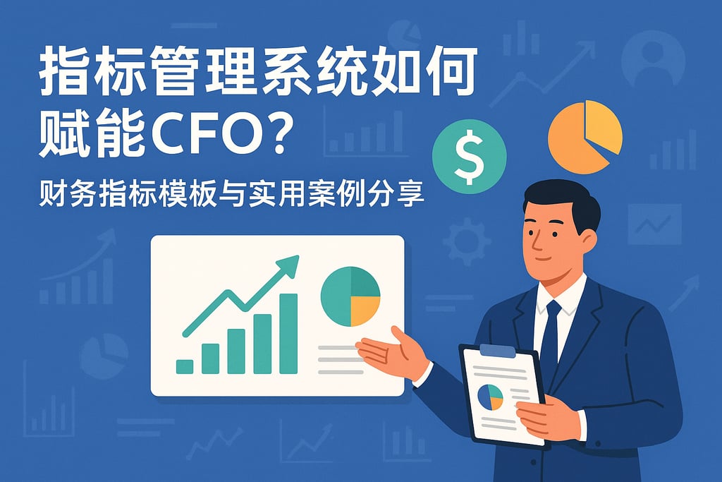 指标管理系统如何赋能CFO？财务指标模板与实用案例分享