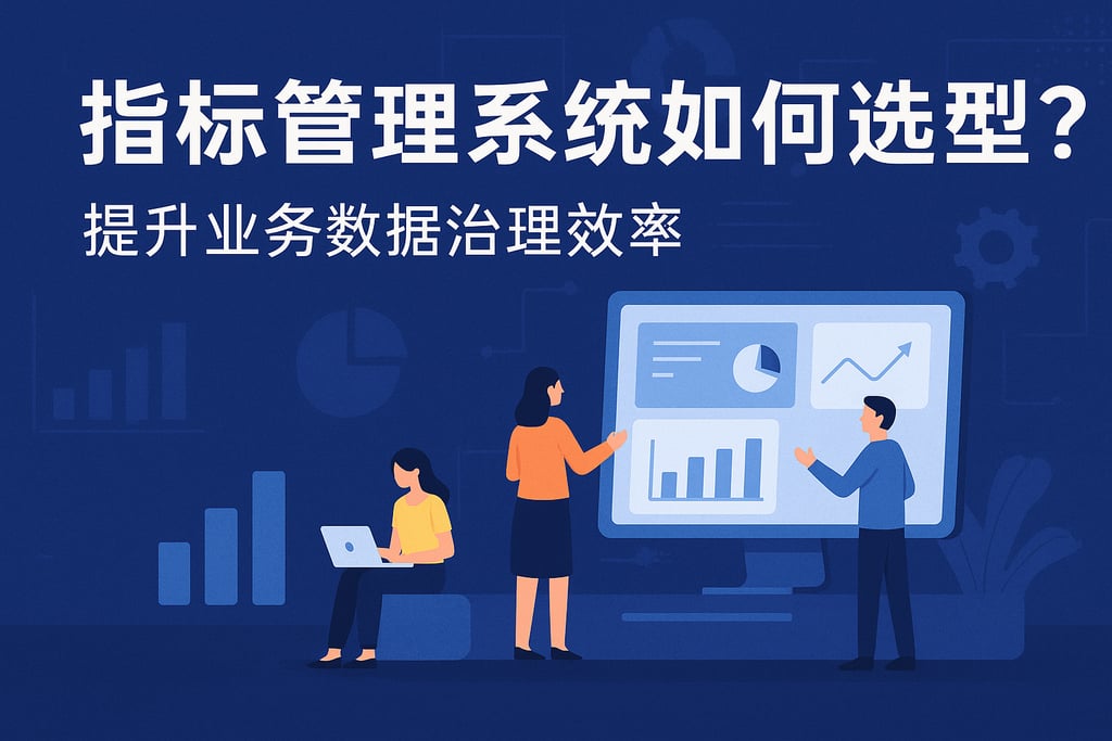 指标管理系统如何选型？提升业务数据治理效率