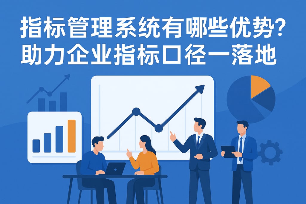 指标管理系统有哪些优势？助力企业指标口径统一落地