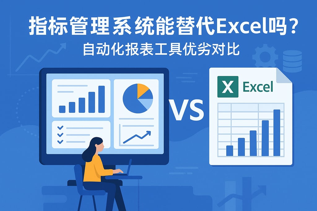 指标管理系统能替代Excel吗？自动化报表工具优劣对比