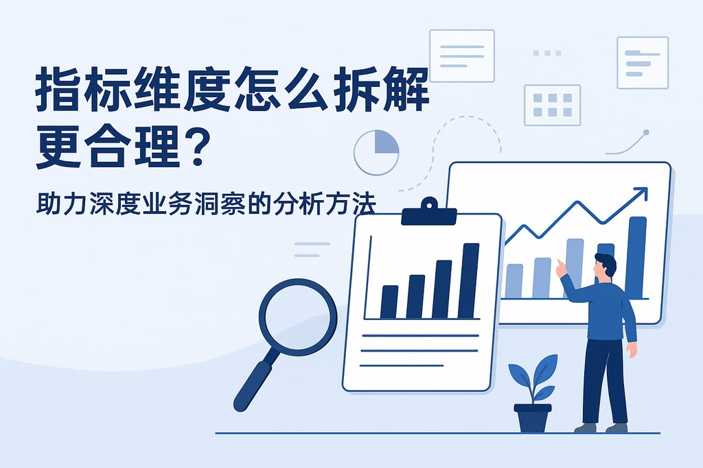 指标维度怎么拆解更合理？助力深度业务洞察的分析方法