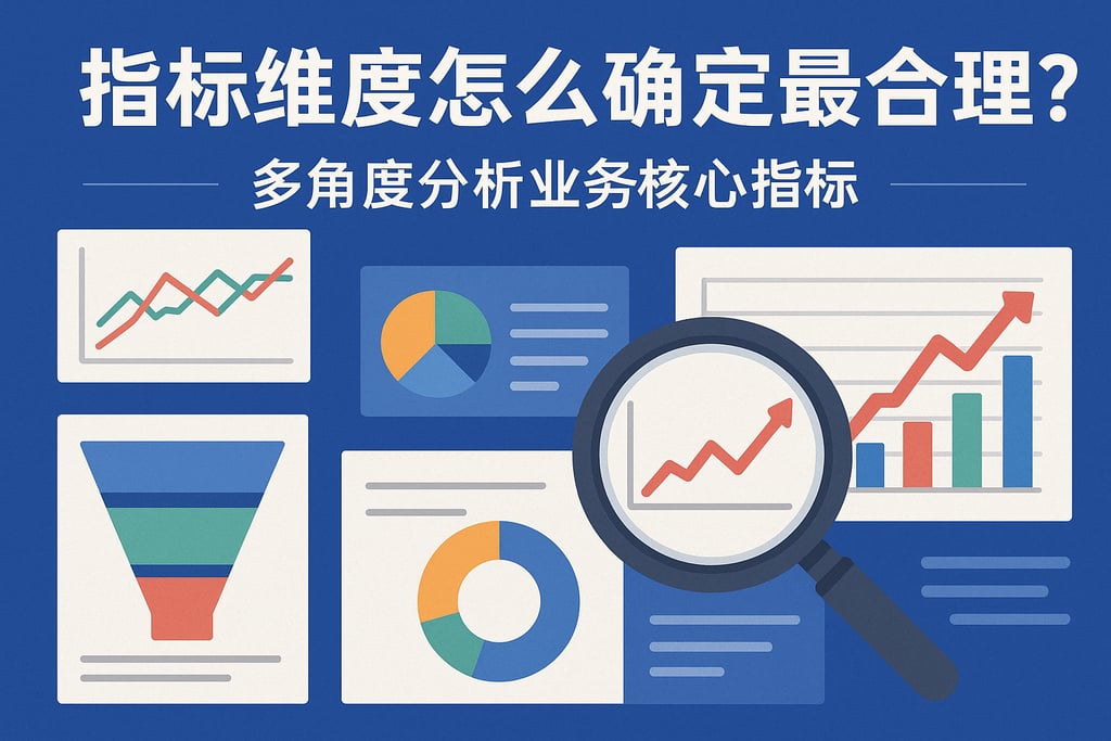 指标维度怎么确定最合理？多角度分析业务核心指标