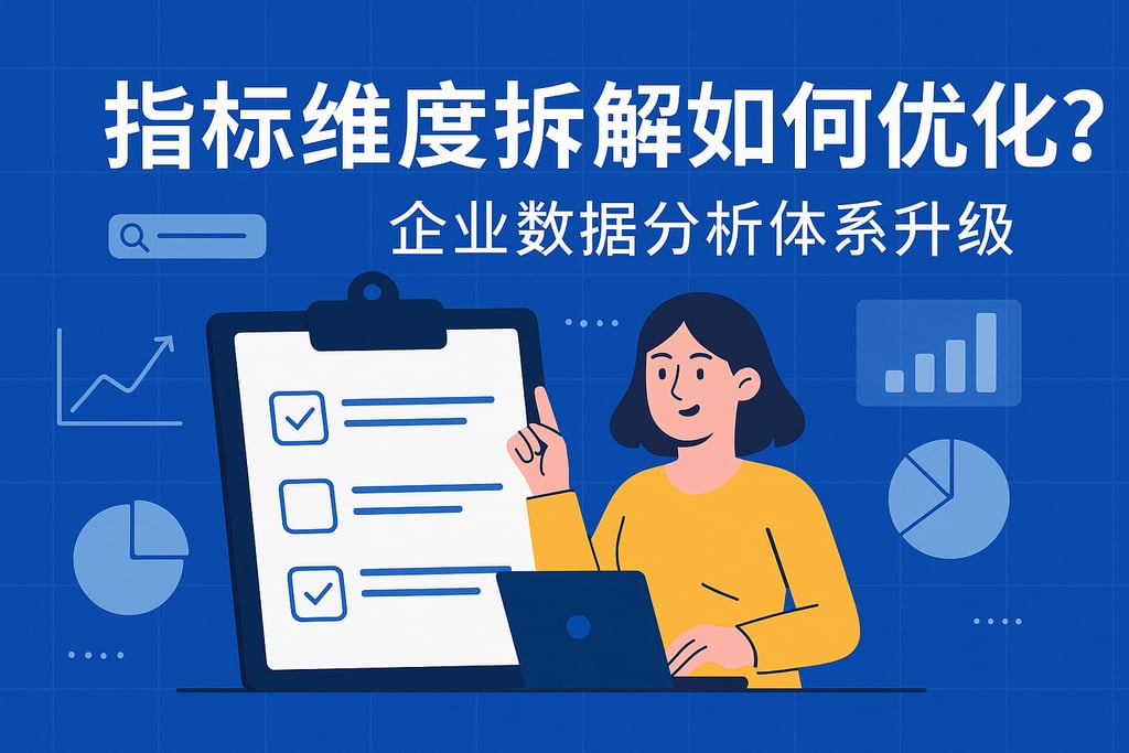 指标维度拆解如何优化？企业数据分析体系升级