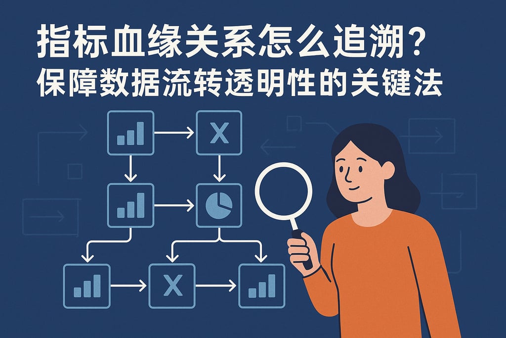 指标血缘关系怎么追溯？保障数据流转透明性的关键方法