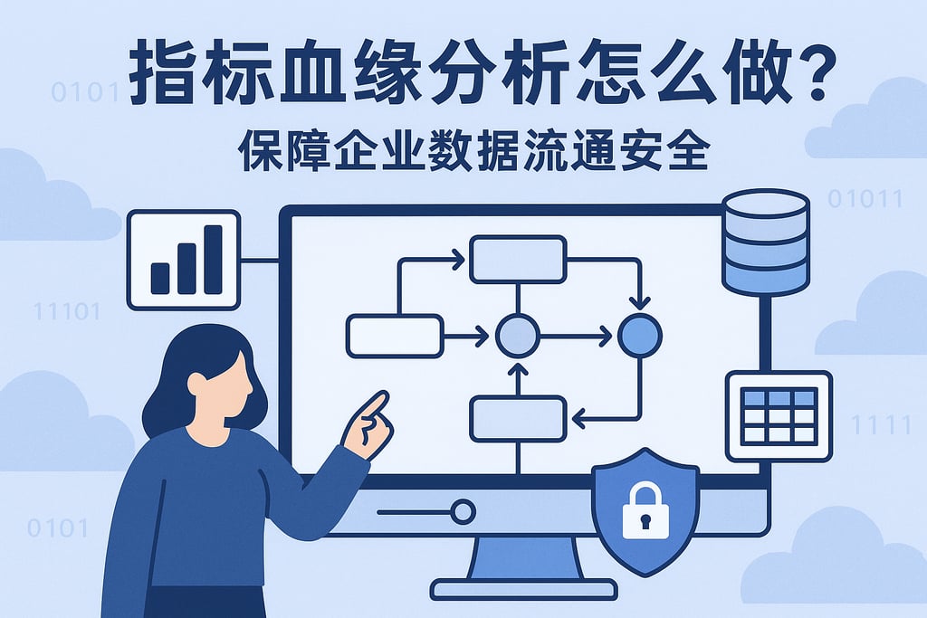 指标血缘分析怎么做？保障企业数据流通安全