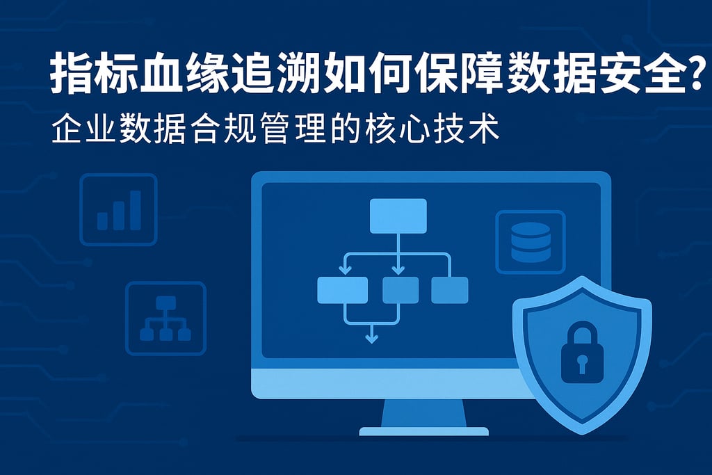 指标血缘追溯如何保障数据安全？企业数据合规管理的核心技术